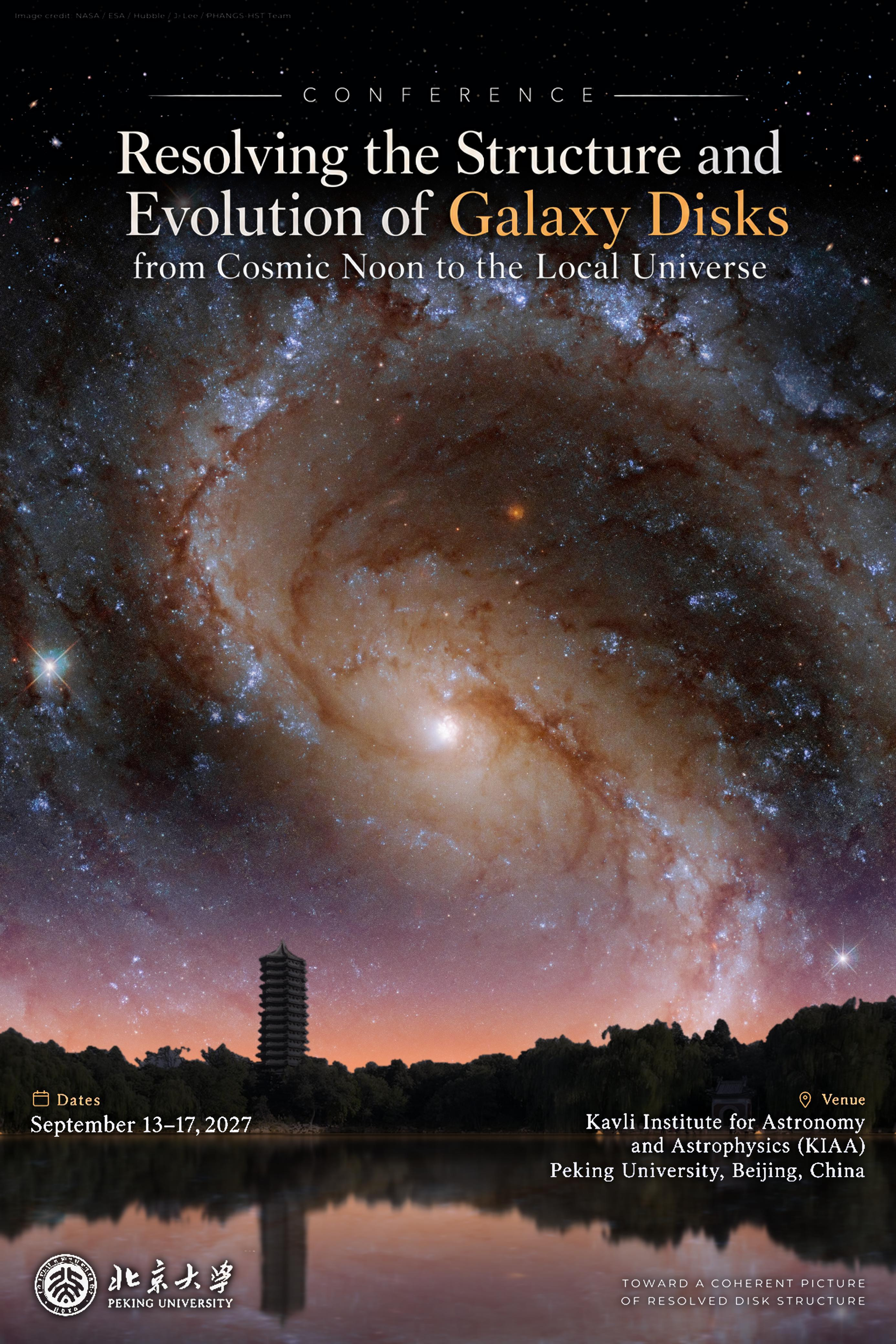 Galaxy Disks 2027 conference poster